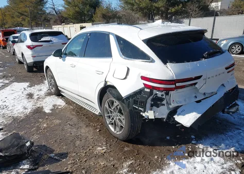 2025 Genesis Gv70 2.5T Awd из США, поврежденный, VIN KMUMADTB4SU193815